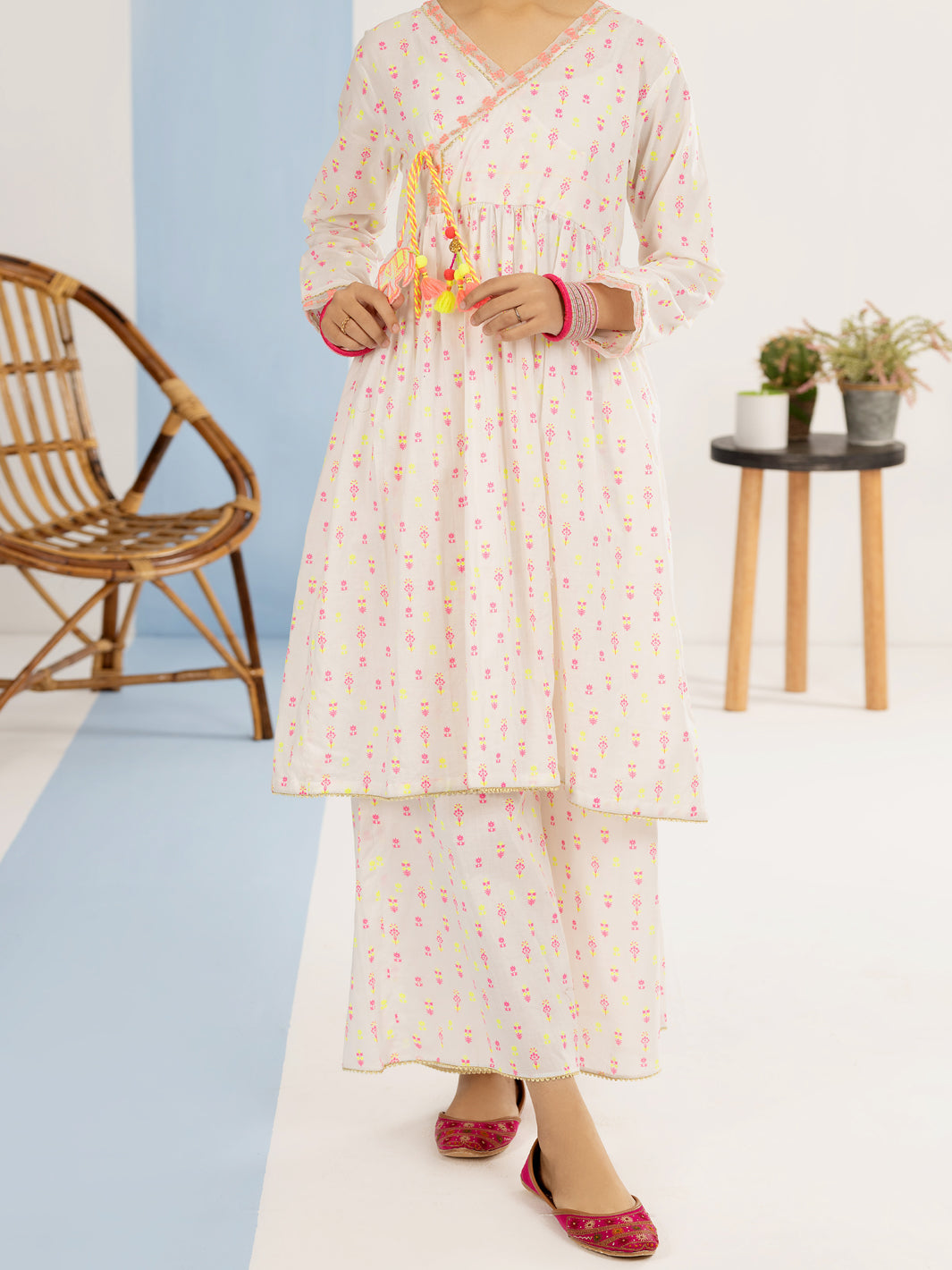 Light Pink Lawn 2 Piece Stitched - ALT-2PS-LKS-1116 - Almirah Online