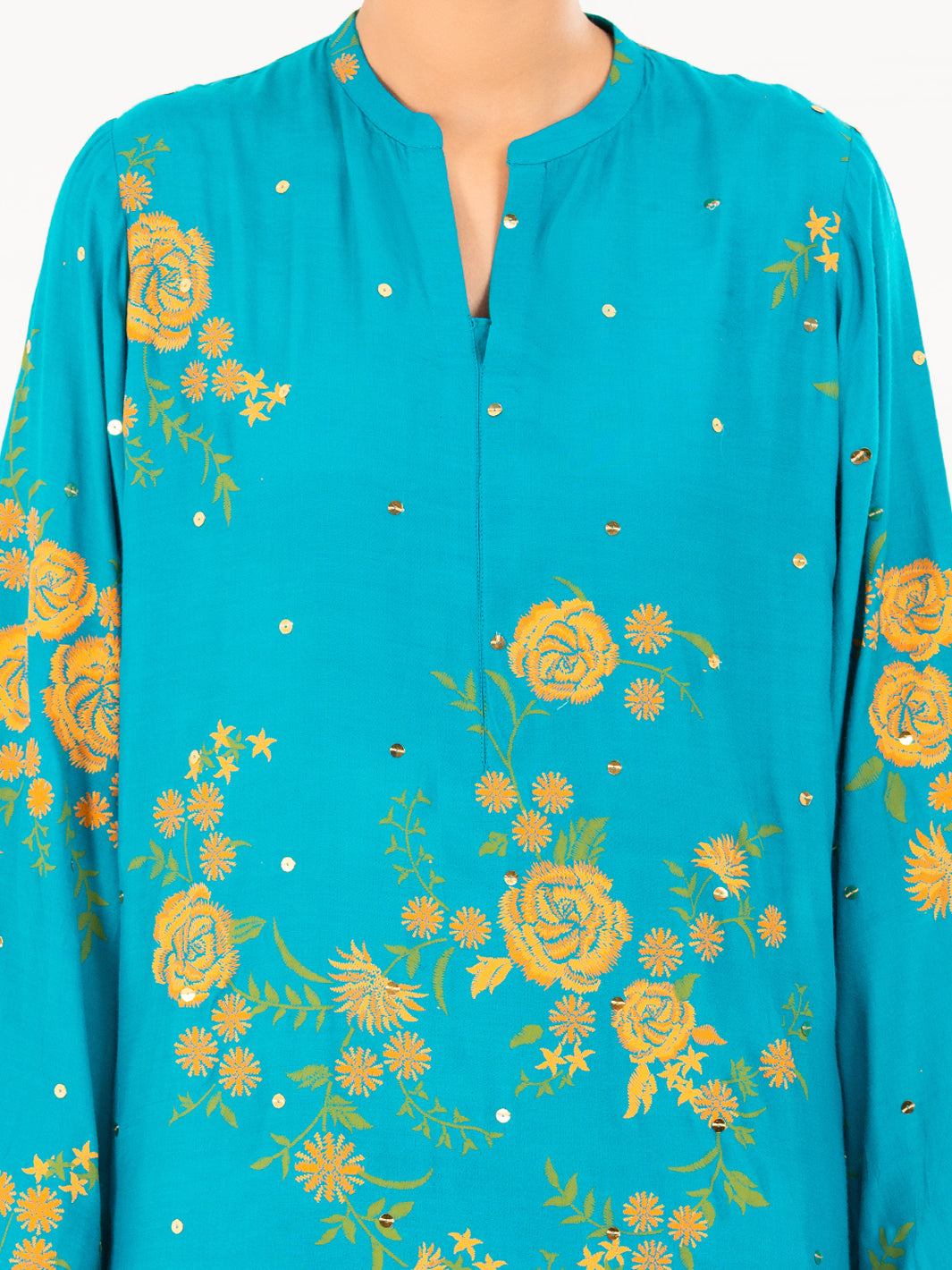 Ferozi Poly-Raw Silk 2Pc Stitched - AWP-2PS-LKS-827