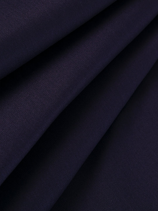 Dark Maroon Blended Men Unstitched Fabric - AL-UN-NZM-6150 - Almirah Online