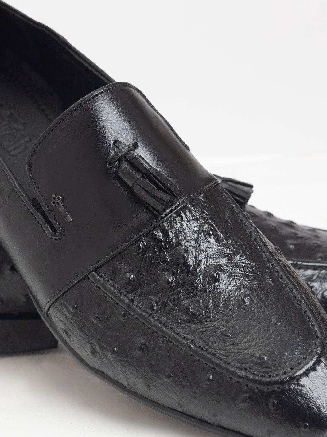 Black Leather Shoes - AL-MSHO-046