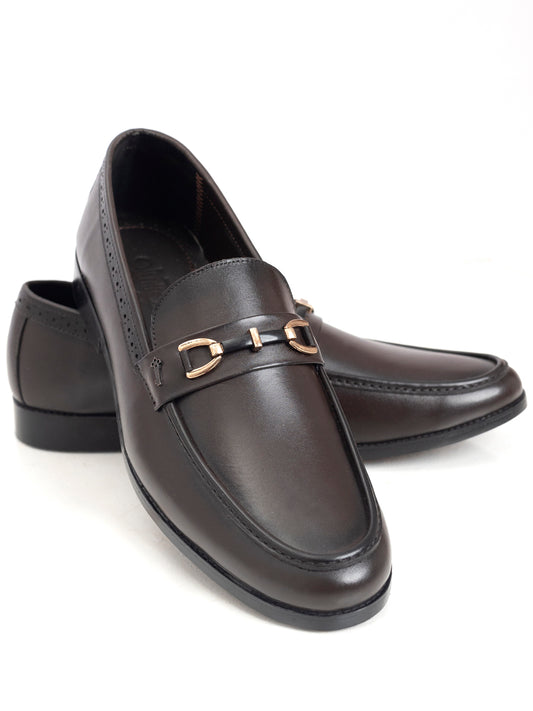 Brown Leather Shoes - AL-MSHO-045