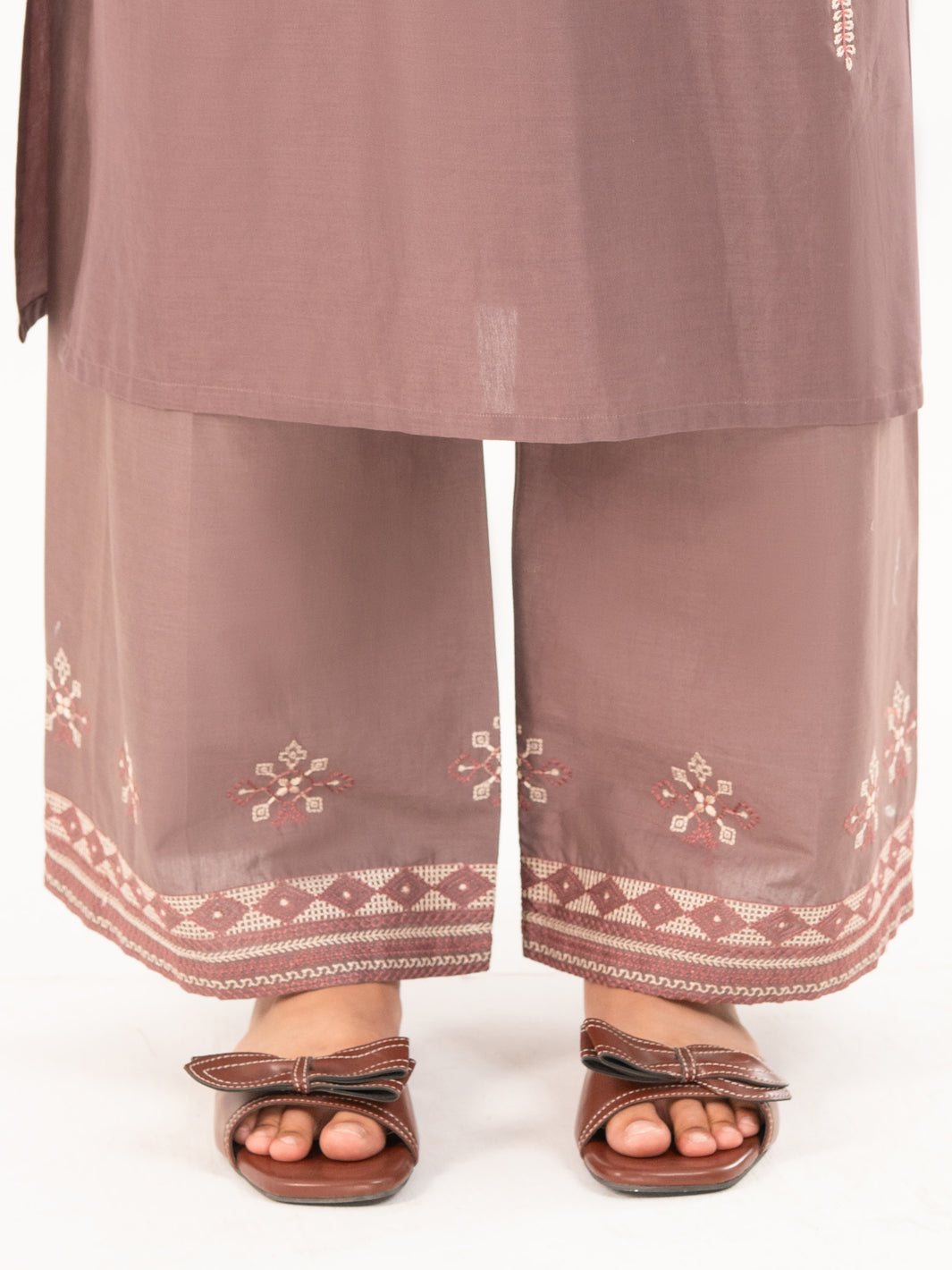 Brown Cambric Trousers - AL-T-772