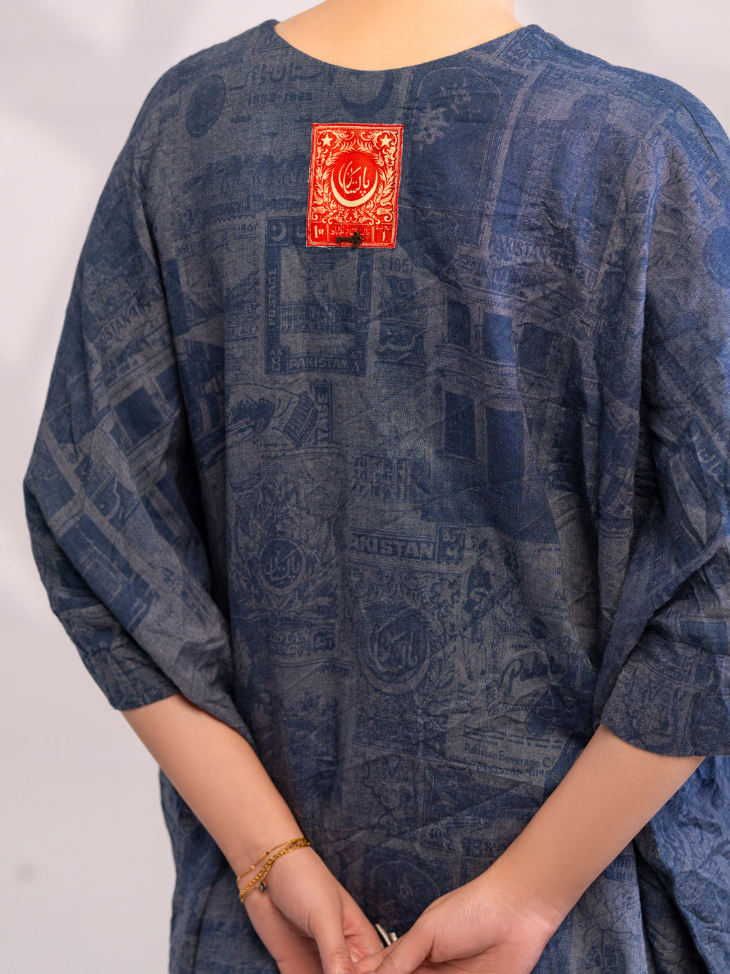 Blue Denim Kurti - AL-LK-1077