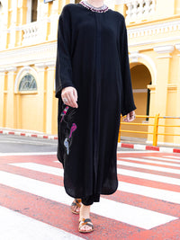 Black Cotton Dobby 2Pc Stitched - ALP-2PS-LKS-1821