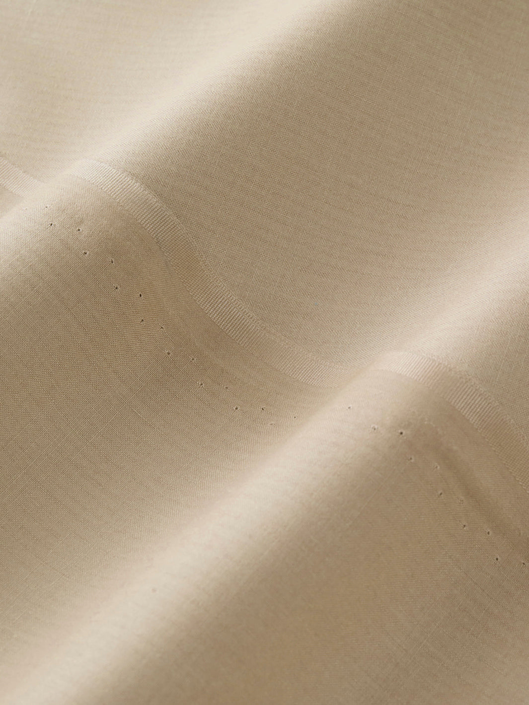 Cream Blended Unstitched Fabric - AL-UN-JHR-6195