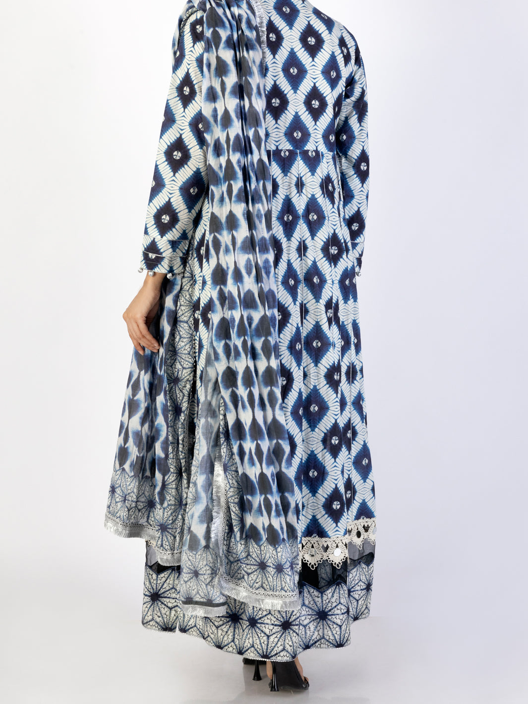 Blue Lawn 2 Piece Unstitched - ALP-2PS-SLKD-2253