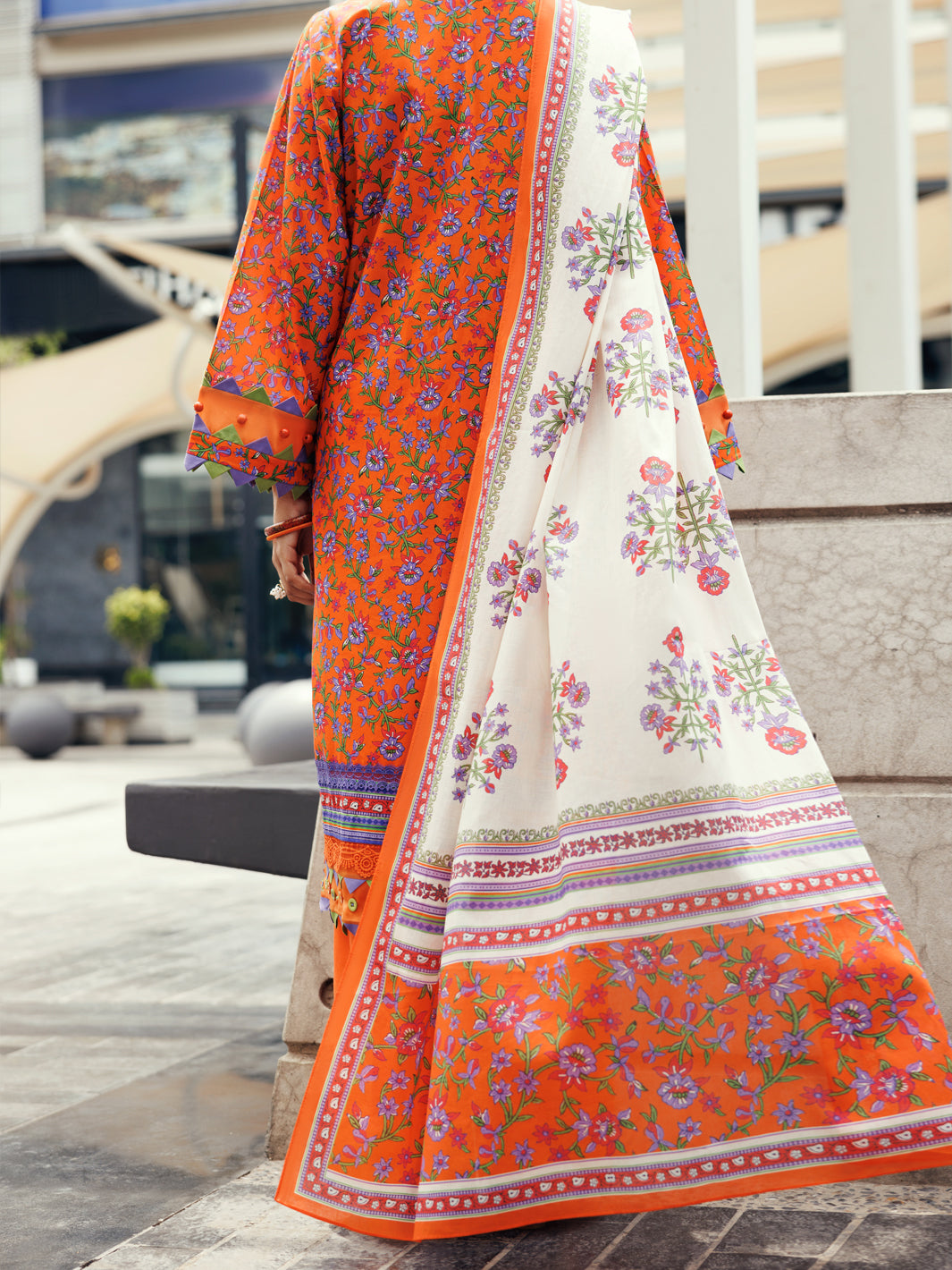 Terracotta Lawn 2Pc Unstitched - ALP-2PS-SLKD-UN-2265