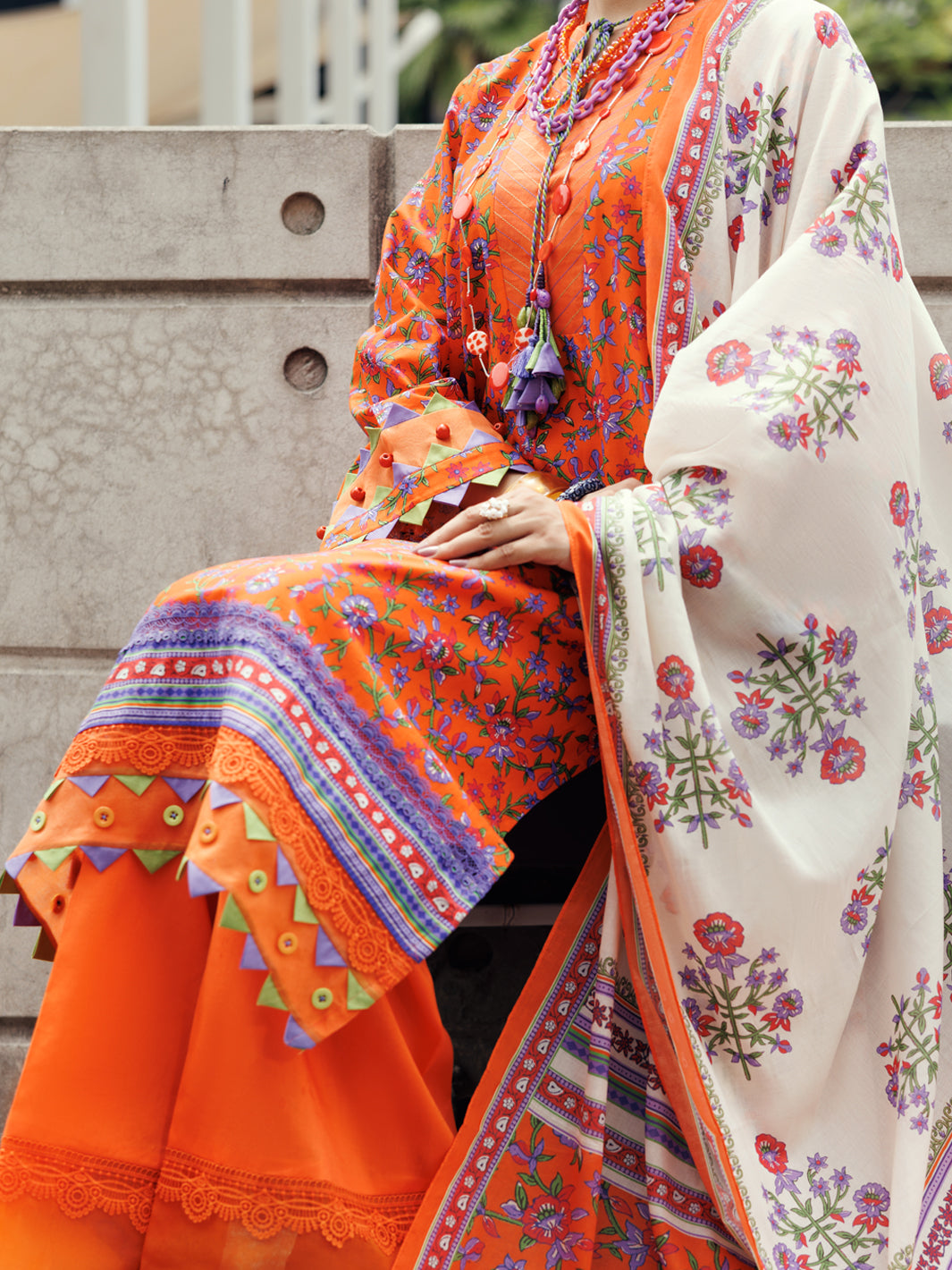 Terracotta Lawn 2Pc Unstitched - ALP-2PS-SLKD-UN-2265
