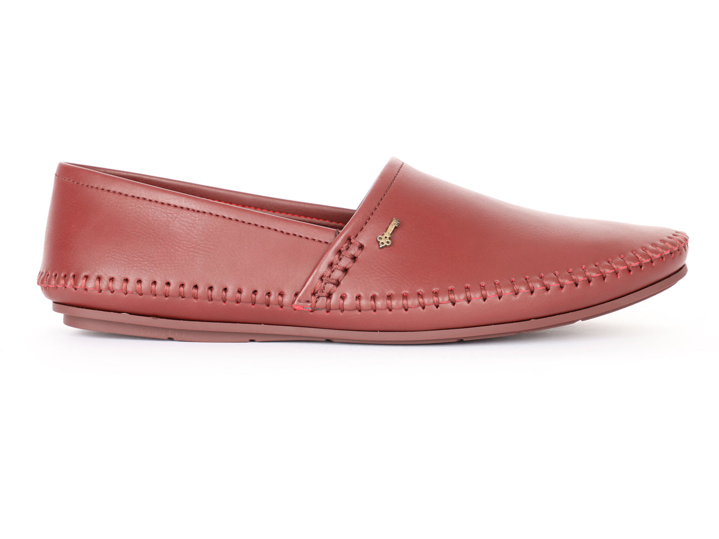 Burgundy Slip-On - AL-MSHO-020-21