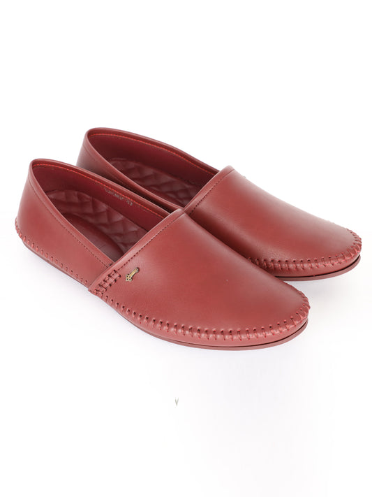 Burgundy Slip-On - AL-MSHO-020-21