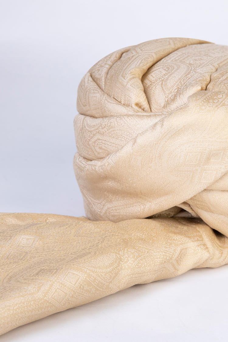 Beige Turban - AL-TB-071