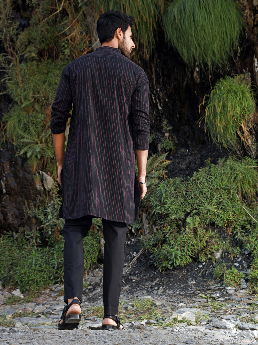 Black Kurta - AL-K-1003