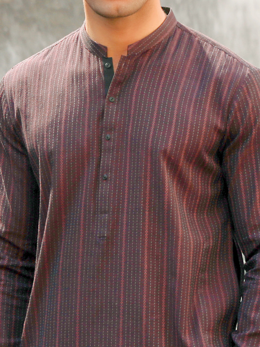 Dark Purple Kurta - AL-K-1005