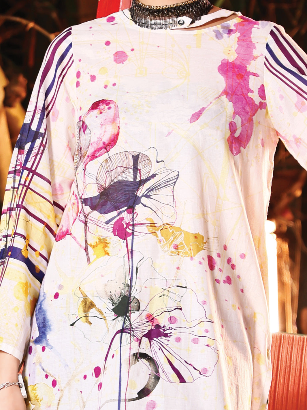 Ivory Lawn Tunic - ALP-LK-1022