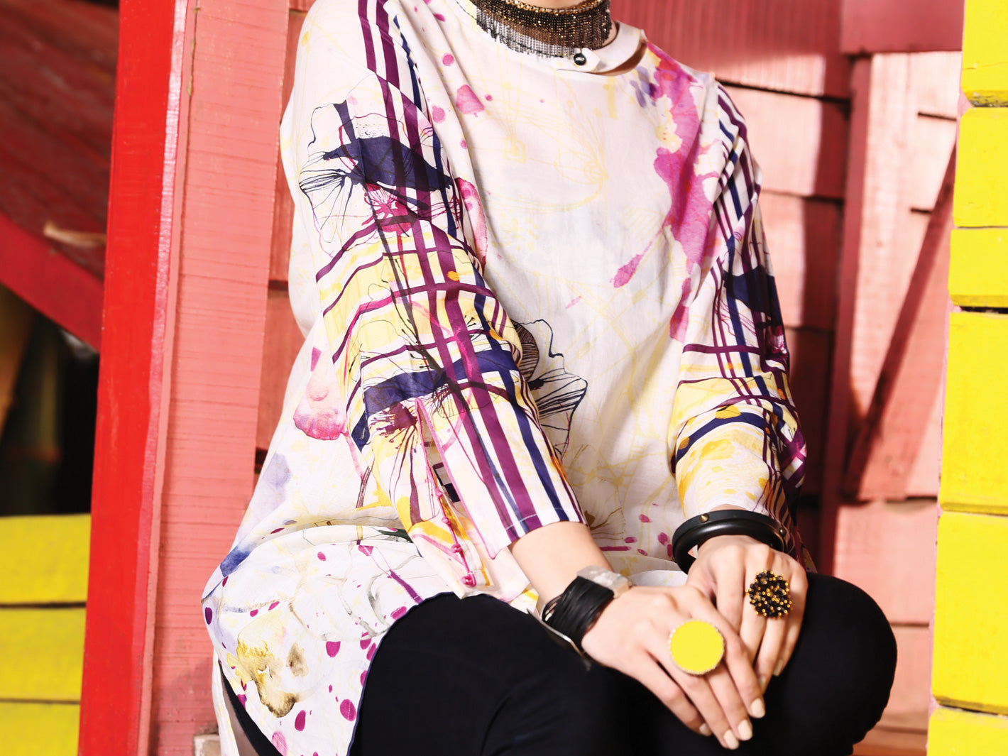 Ivory Lawn Tunic - ALP-LK-1022