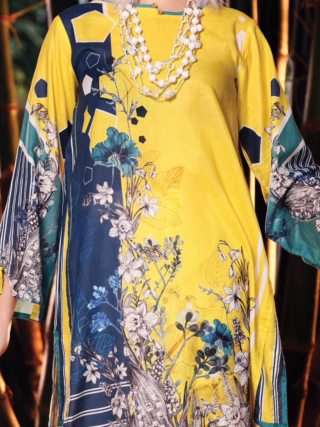 Lime Lawn Tunic - ALP-LK-1025