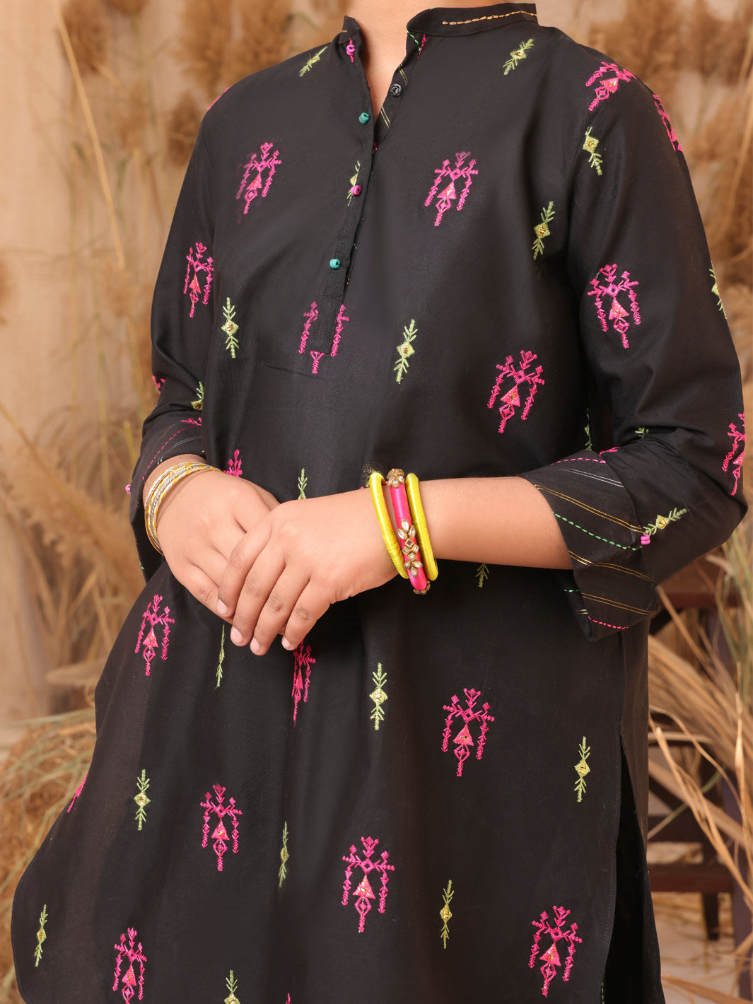 Black Lawn 2 Piece Stitched - ALT-2PS-LKS-1031