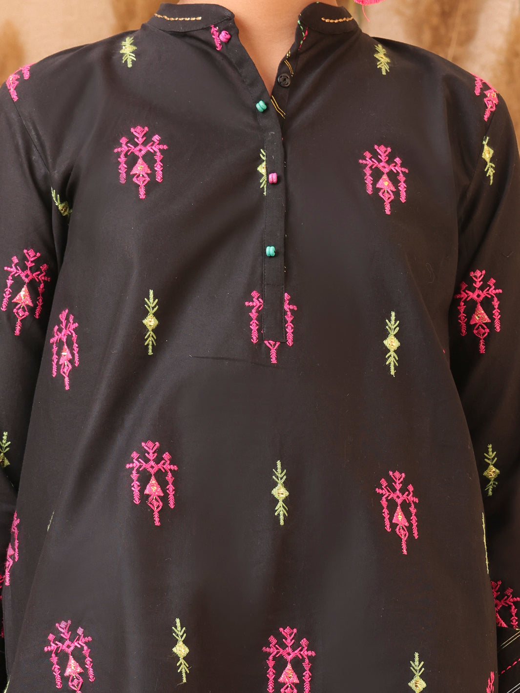 Black Lawn 2 Piece Stitched - ALT-2PS-LKS-1031