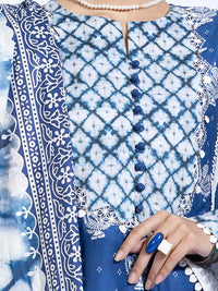 Blue Lawn 2Pc Unstitched - ALP-2PS-1317