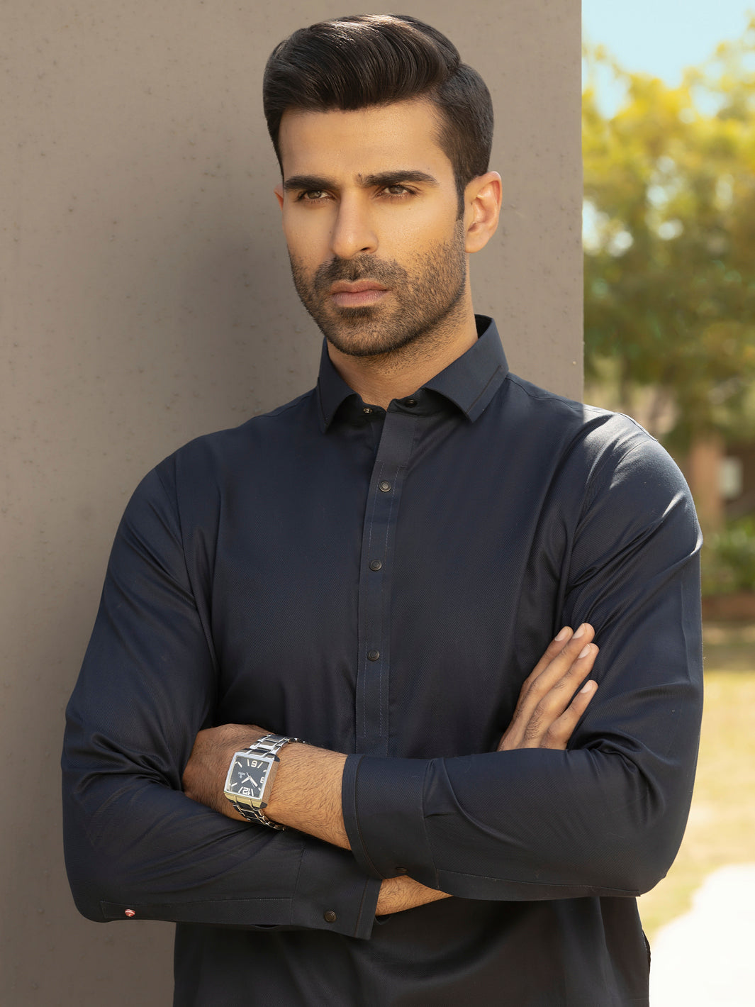 Blue Kameez Shalwar - ALWA-KS-281