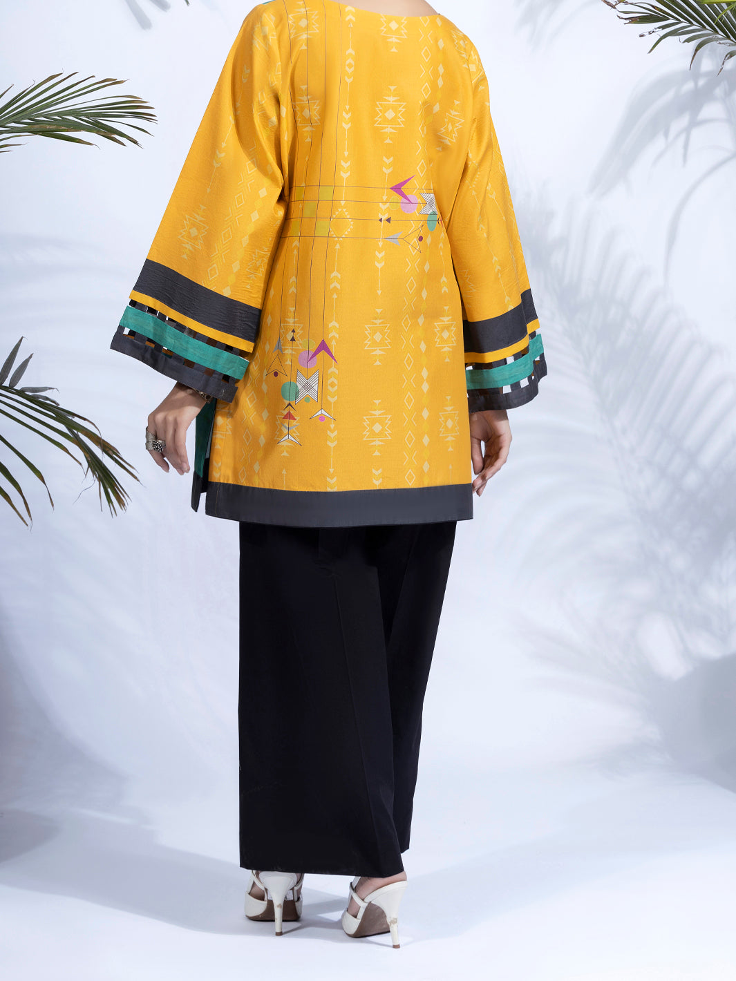 Orange Lawn 2Pc Unstitched - ALP-2PS-1327