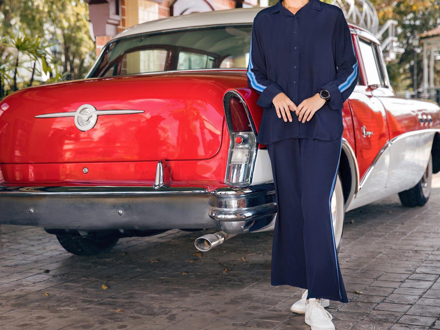 Blue 2Pc Stitched - ALP-2PS-LKS-1335