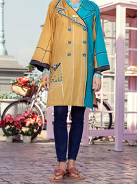 Mustard Lawn Tunic - ALP-LK-1343