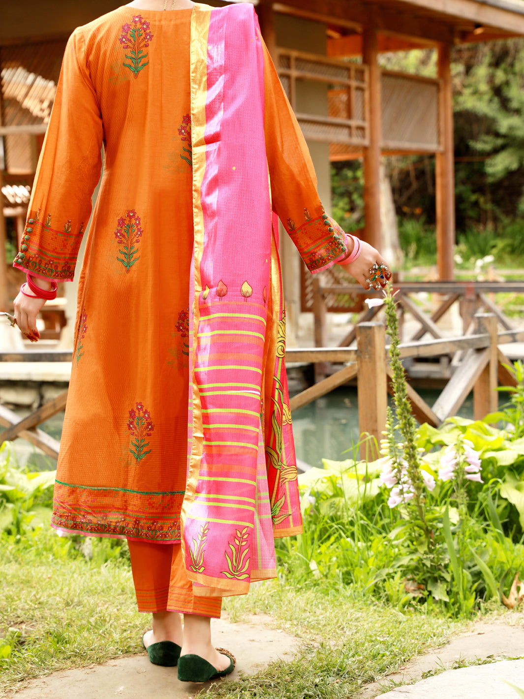 Mustard Lawn 3Pc Unstitched - ALP-3PS-1382
