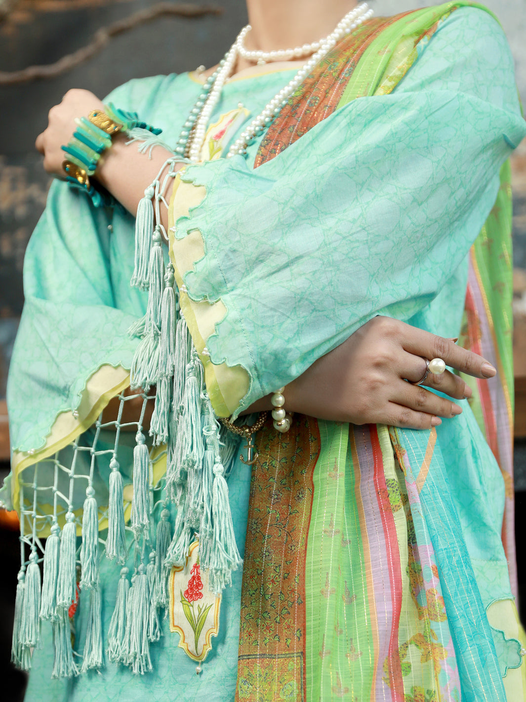 Ferozi Lawn 3 Piece Stitched - ALP-3PS-1395