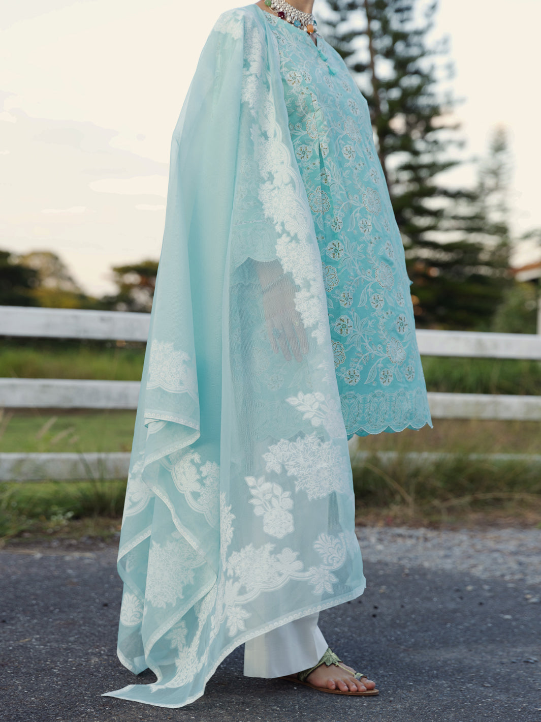Ferozi Lawn 3 Piece Stitched - ALP-3PS-1506
