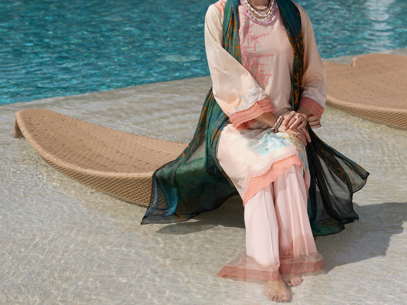 Light Pink Lawn 3 Piece Unstitched - ALP-3PS-1516
