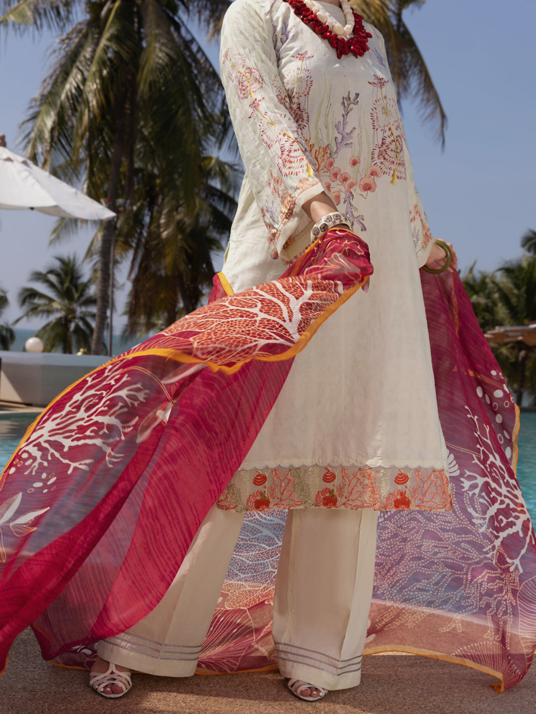 Pistachio Lawn 3 Piece Stitched - ALP-3PS-1518