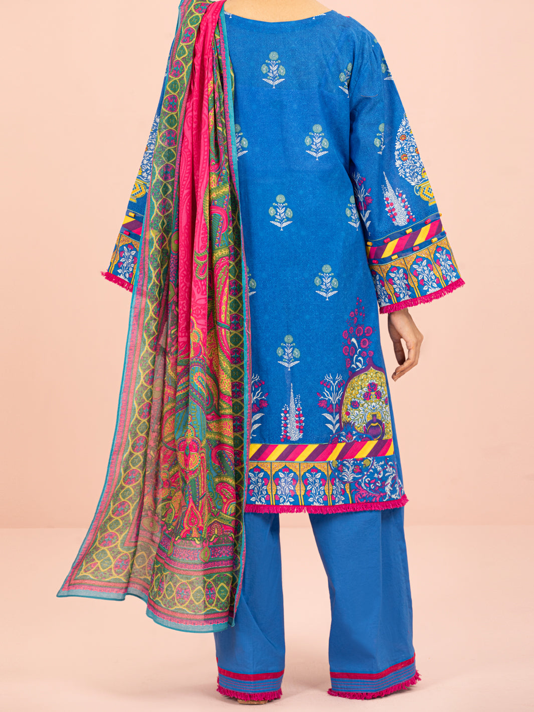 Blue Lawn 3 Piece Unstitched - ALP-3PS-1545