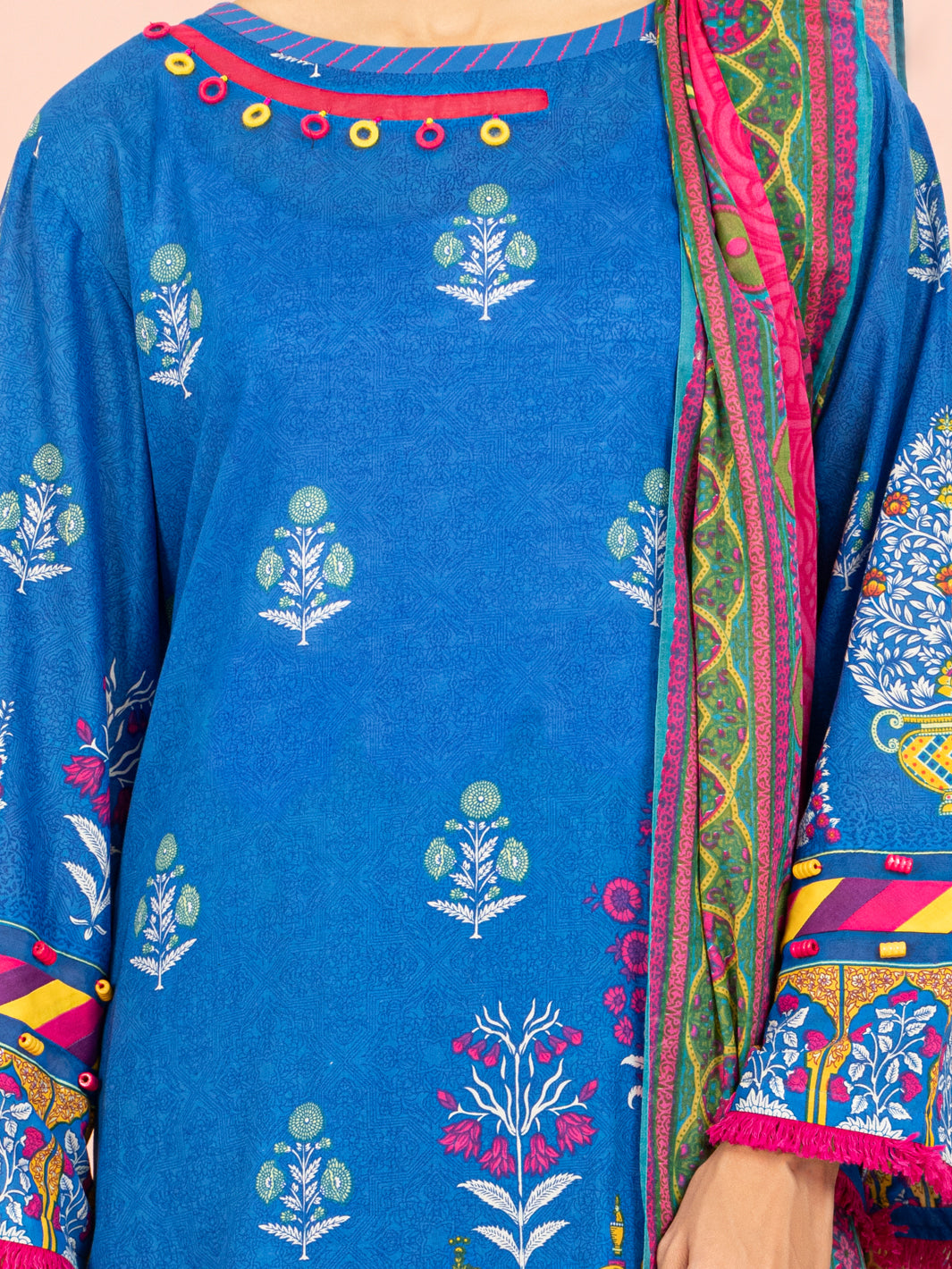 Blue Lawn 3 Piece Unstitched - ALP-3PS-1545
