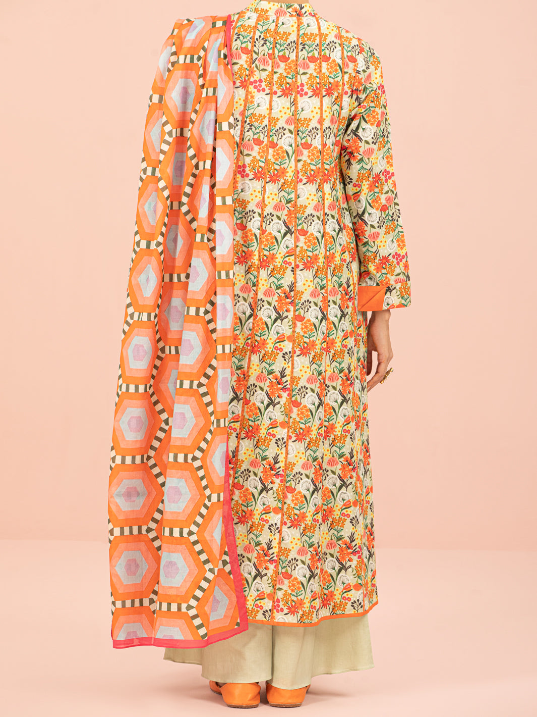 Multicolor Lawn 2 Piece Unstitched - ALP-2PS-1559