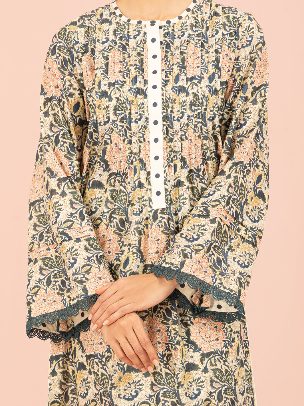 Ivory Lawn 2 Piece Unstitched - ALP-2PS-1561