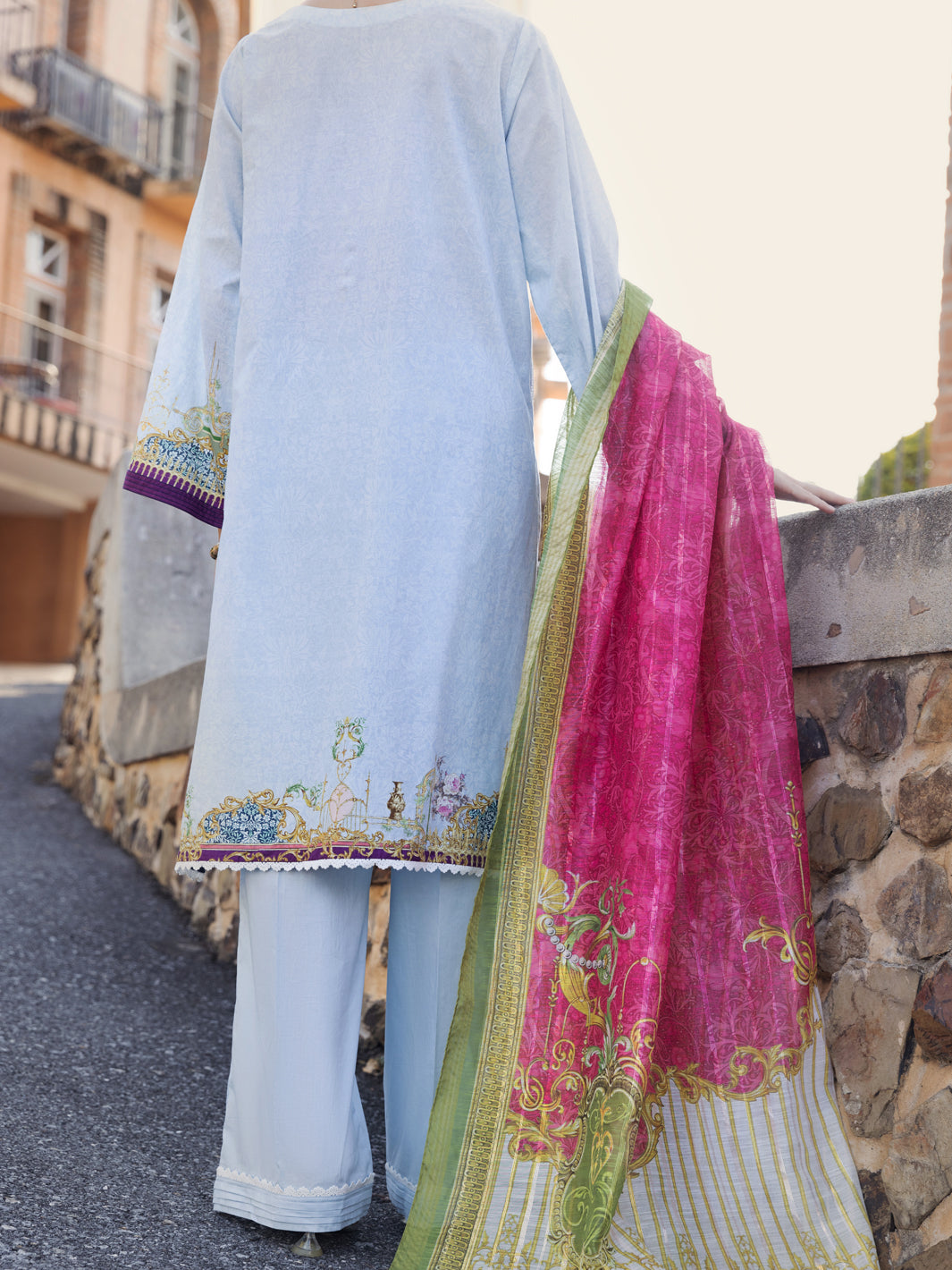 Grey Lawn 3Pc Unstitched - ALP-3PS-1577