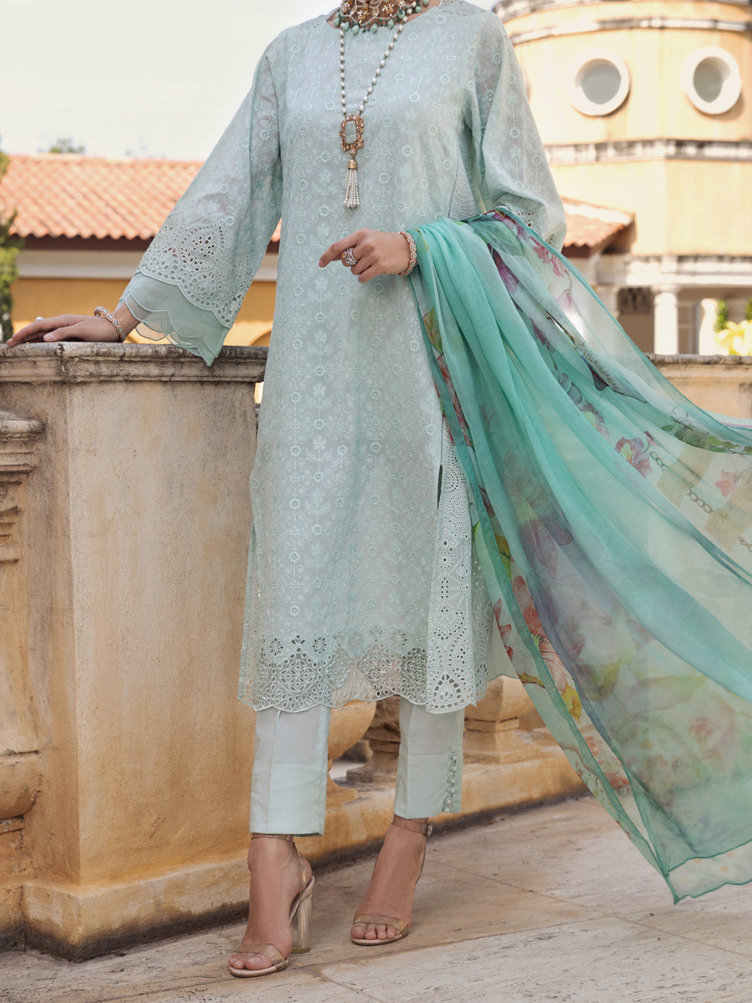Ferozi Lawn 3Pc Unstitched - ALP-3PS-1586