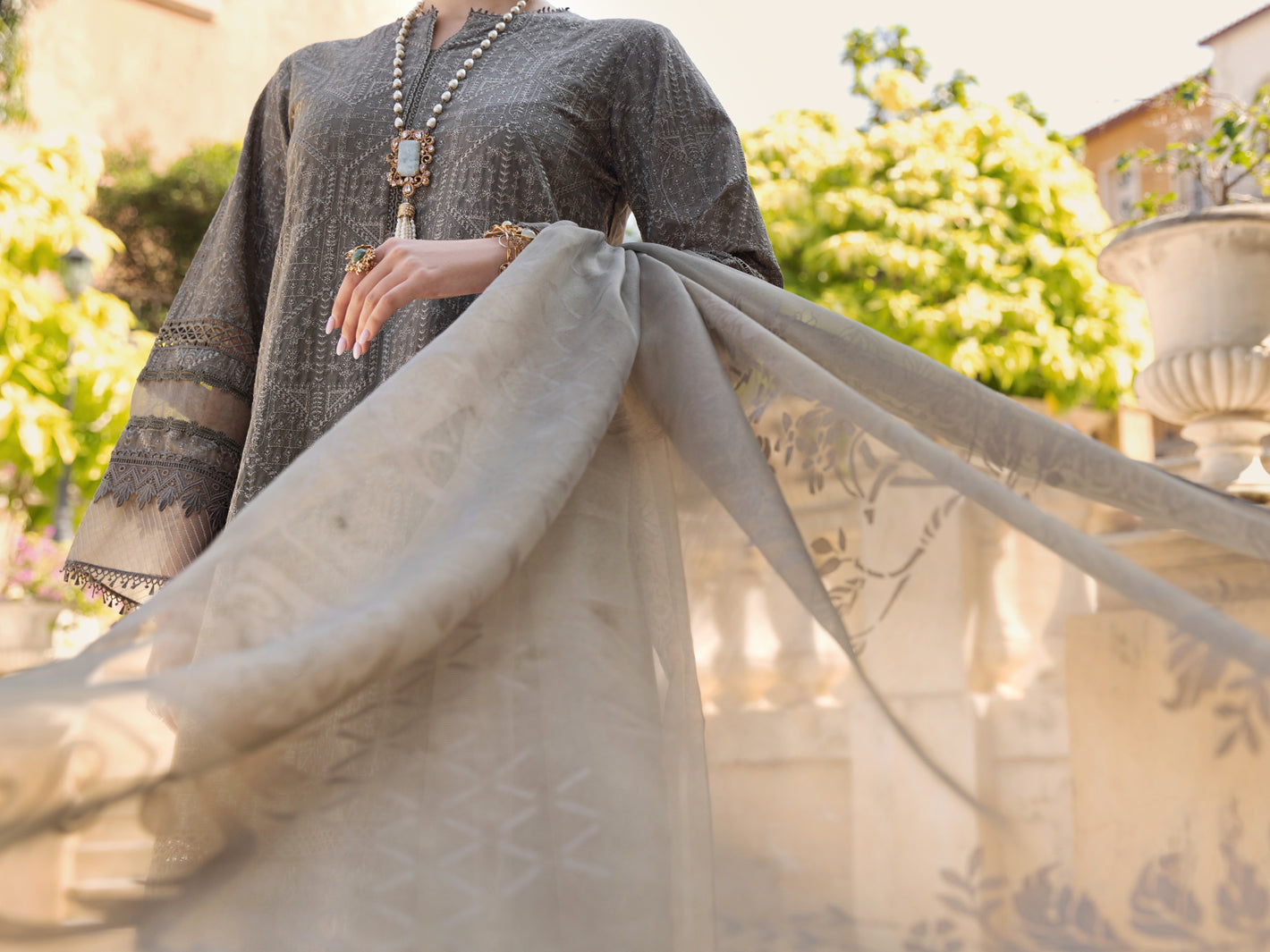 Mehndi Lawn 3 Piece Unstitched - ALP-3PS-1590