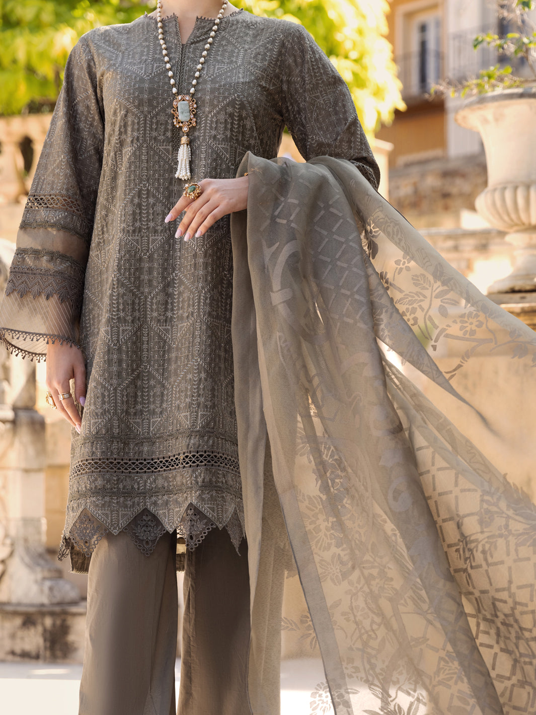 Mehndi Lawn 3 Piece Unstitched - ALP-3PS-1590