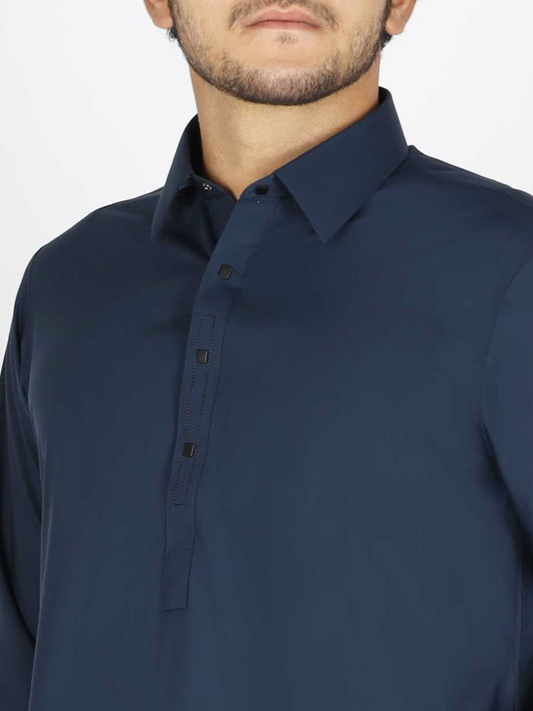 Blue Blended Kameez Shalwar - ALWA-KS-182