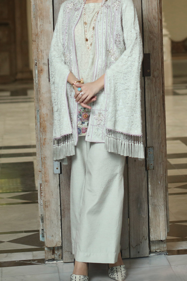 Grey Silk Viscose 3 Piece Formal Suit - LS-217