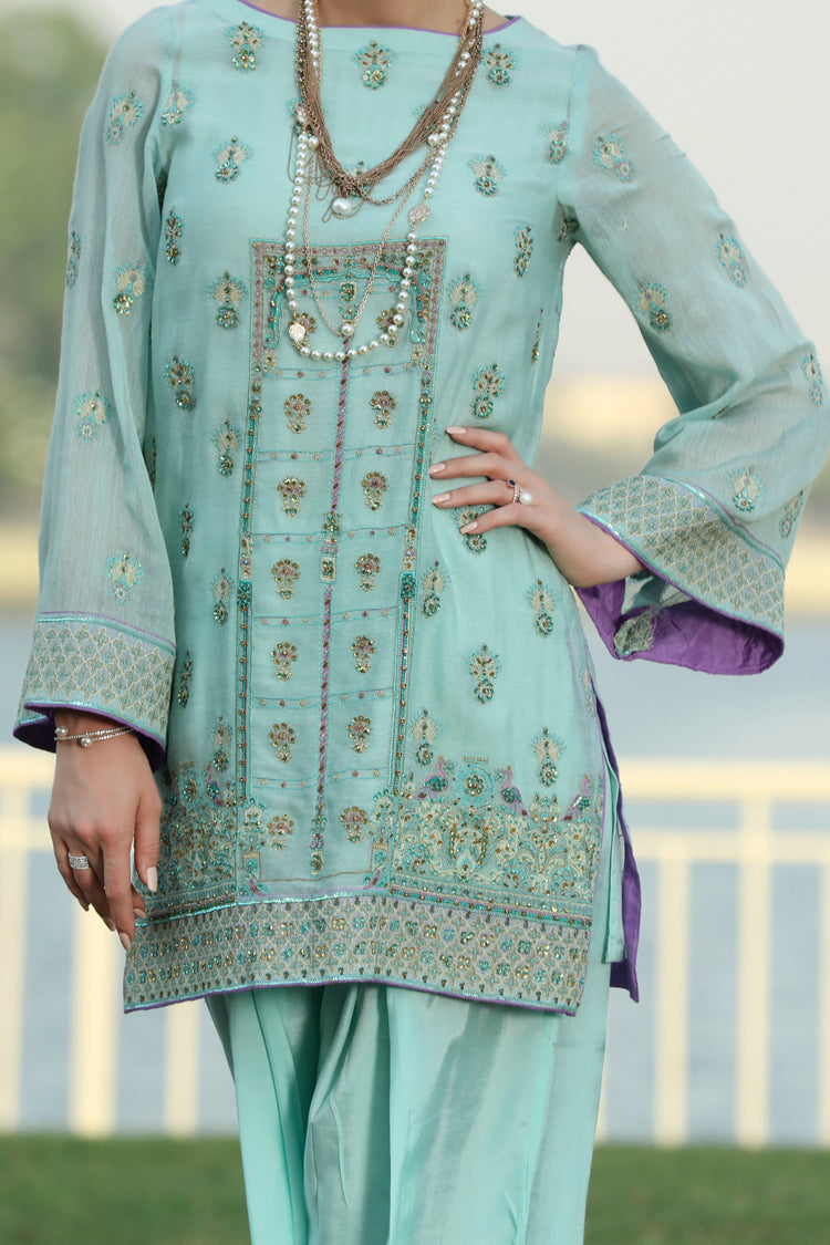 Ferozi Cotton 2Pc Formal Stitched - AL-2PS-LS-220