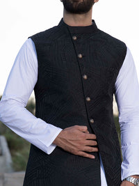 Black Waistcoat - WC-267