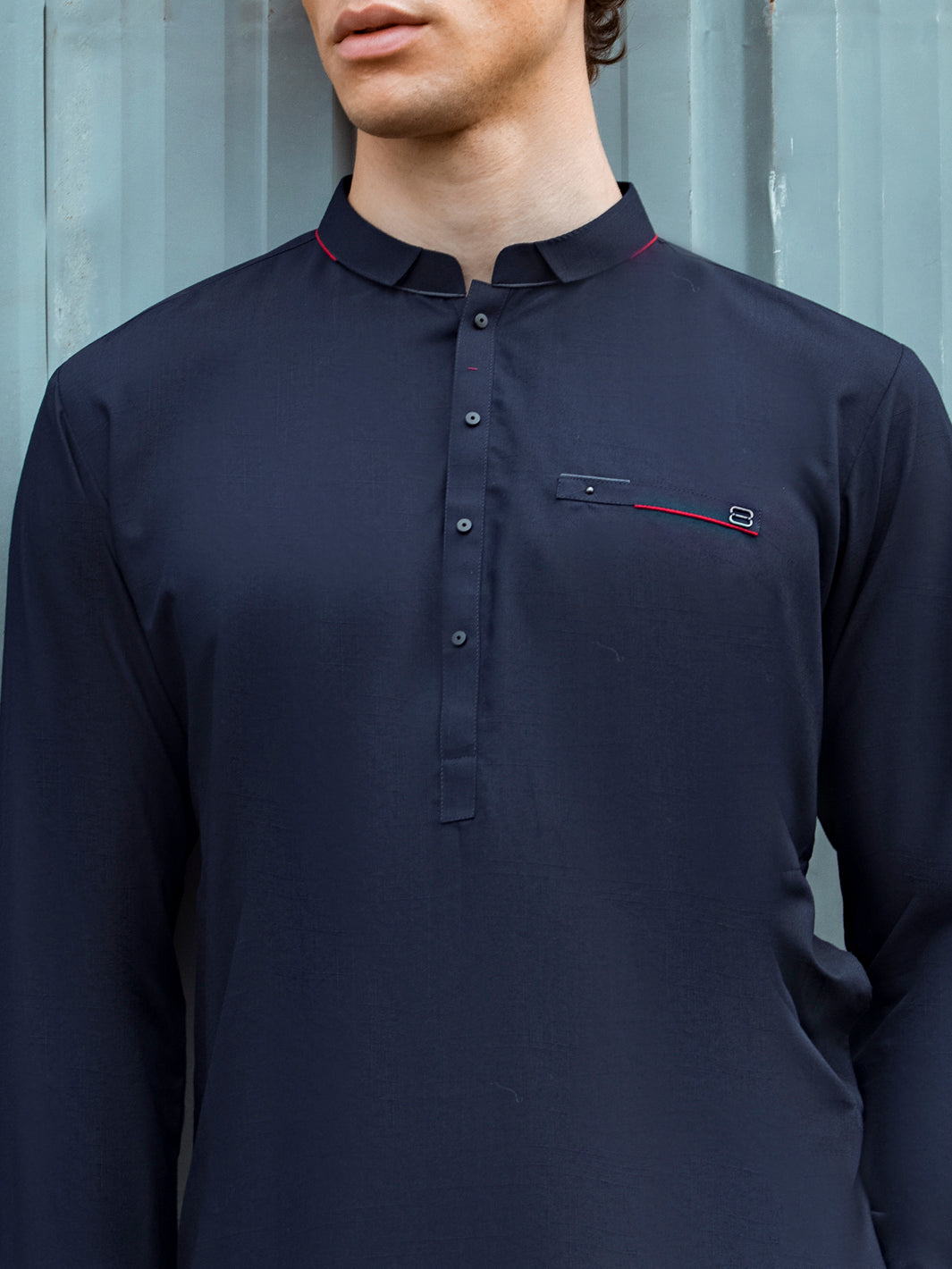 Blue Kurta Trouser - AL-KT-2681