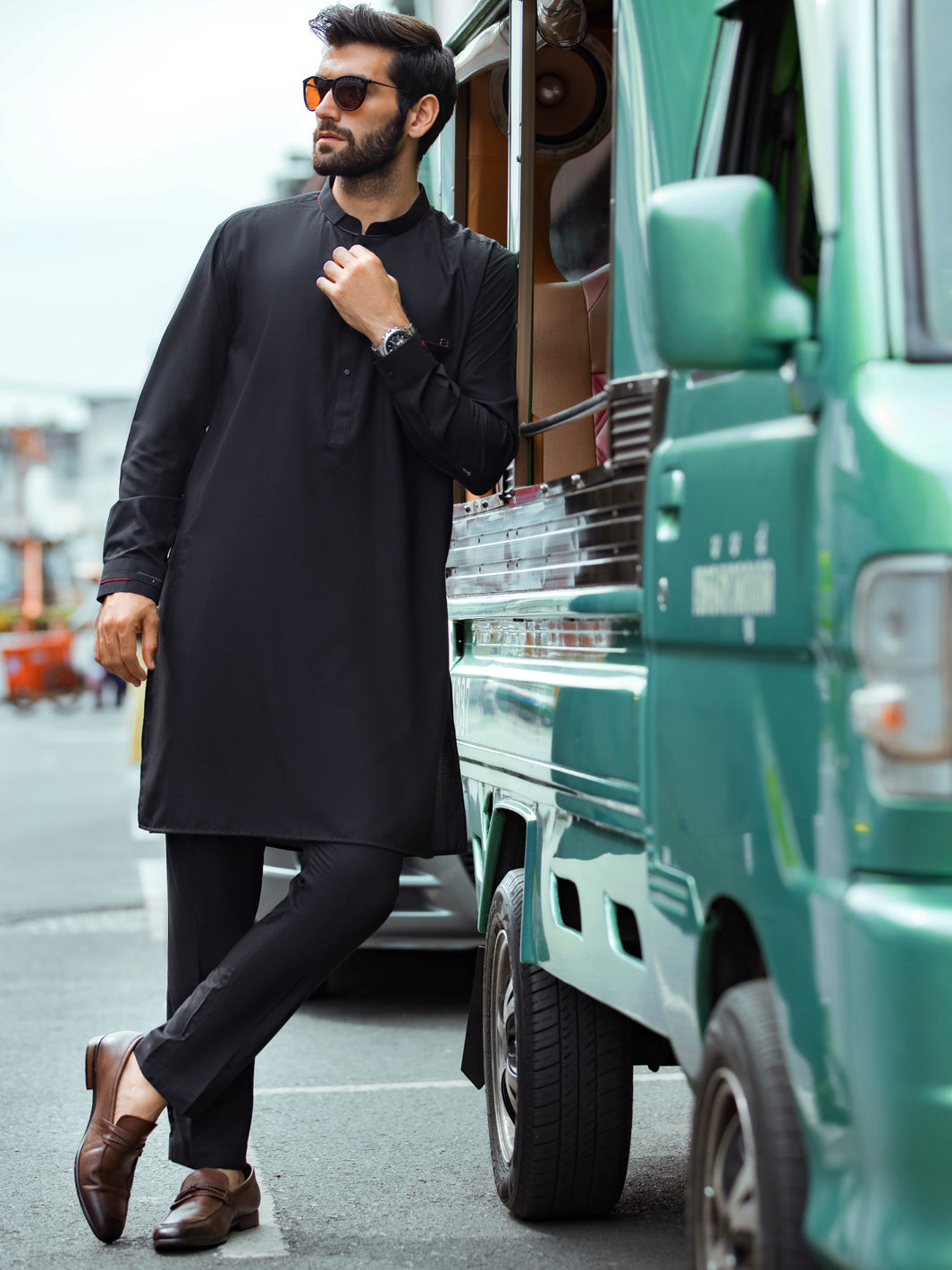 Black Kurta Trouser - AL-KT-2682