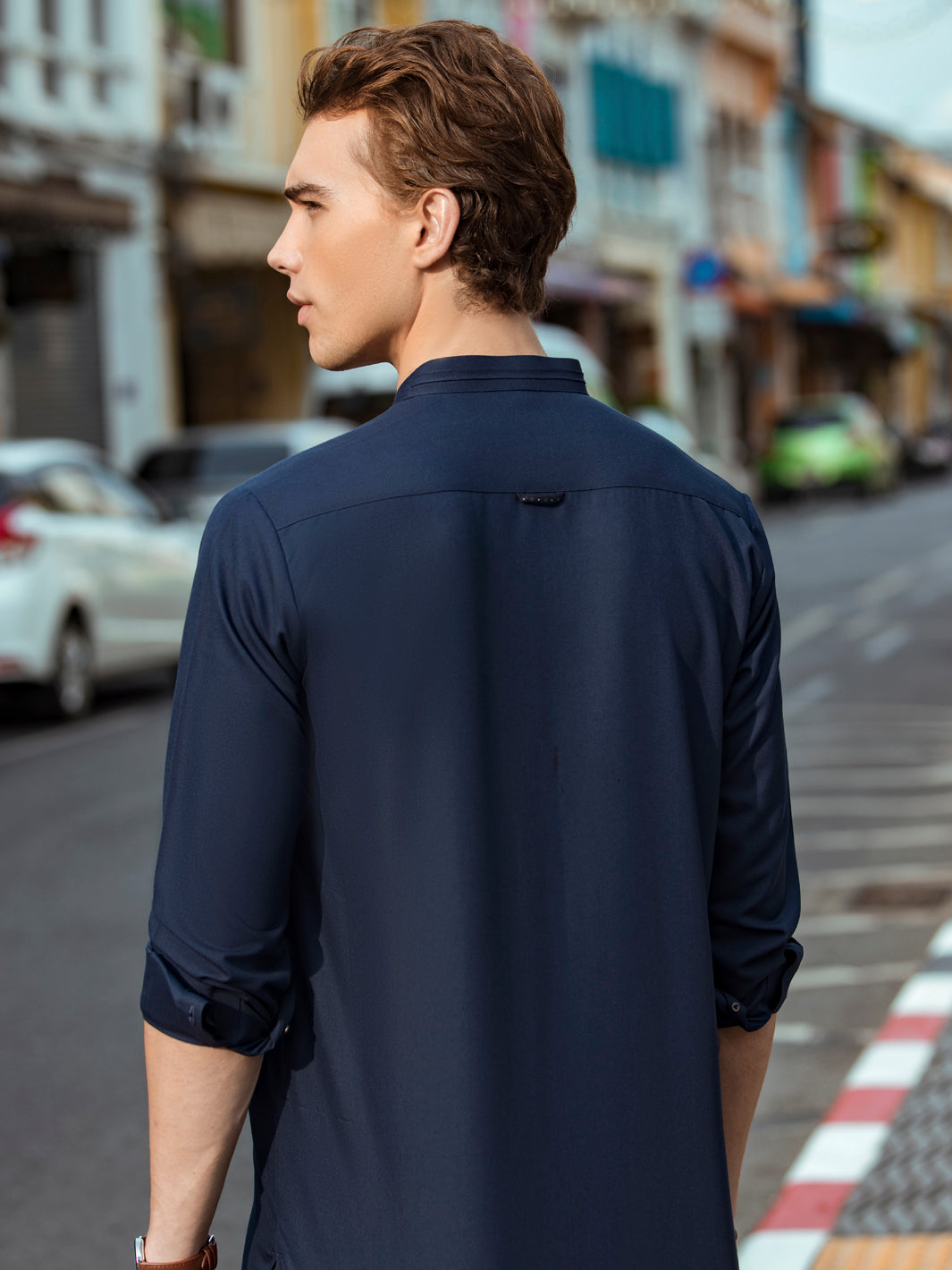 Blue Kurta Shalwar - AL-KS-2716