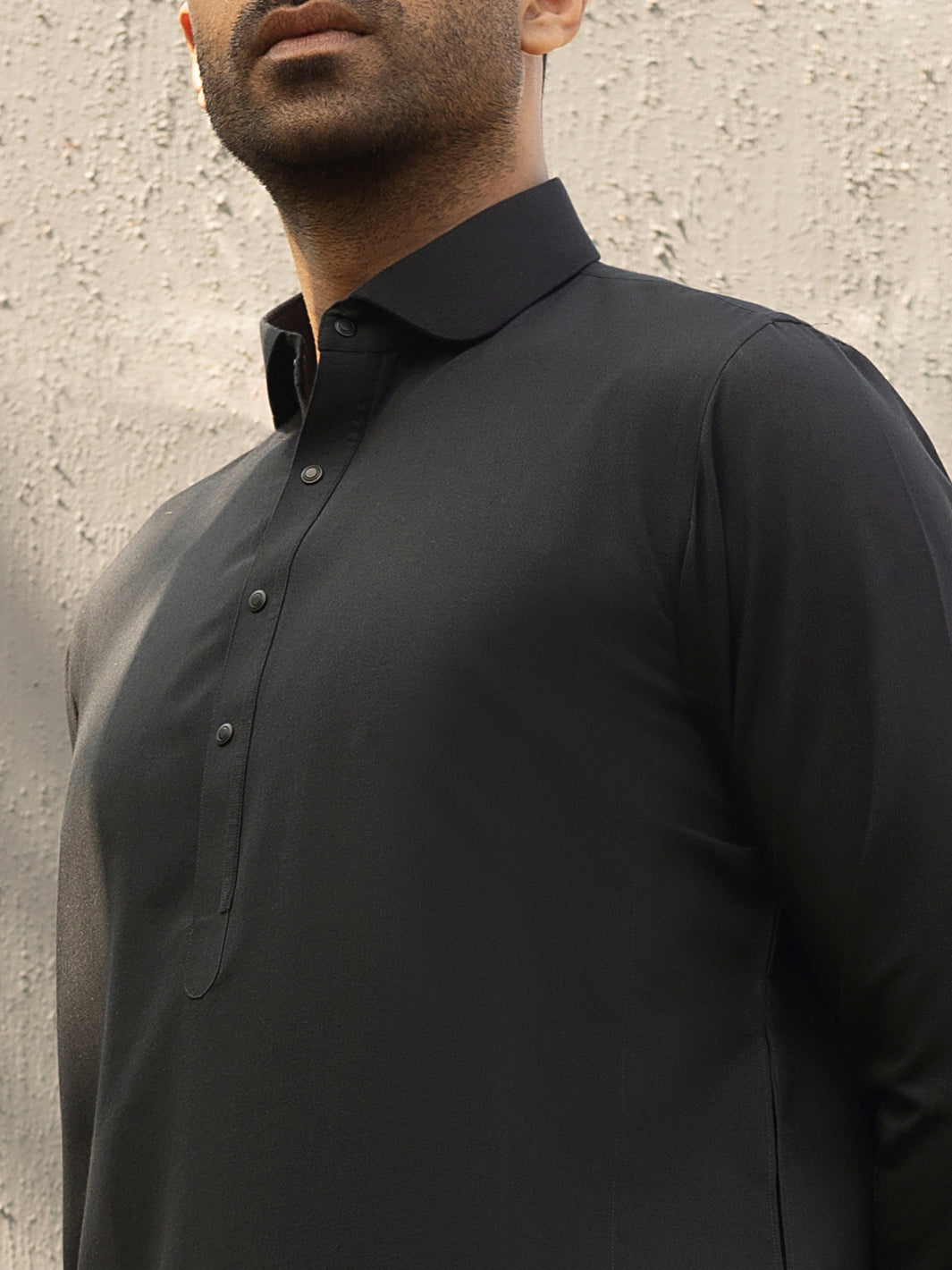 Black Kameez Shalwar - ALWA-KS-287