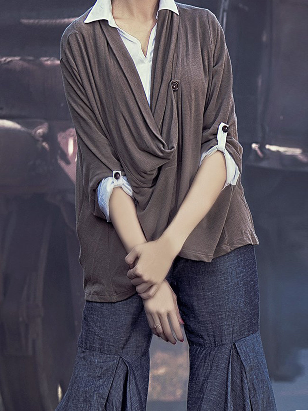 Mink Women Top - LSK-2008B - Almirah Online