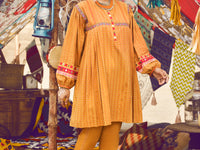 Mustard Yarn Dyed Tunic - AWP-LK-319A